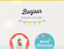 Tablet Screenshot of barbouillots.com